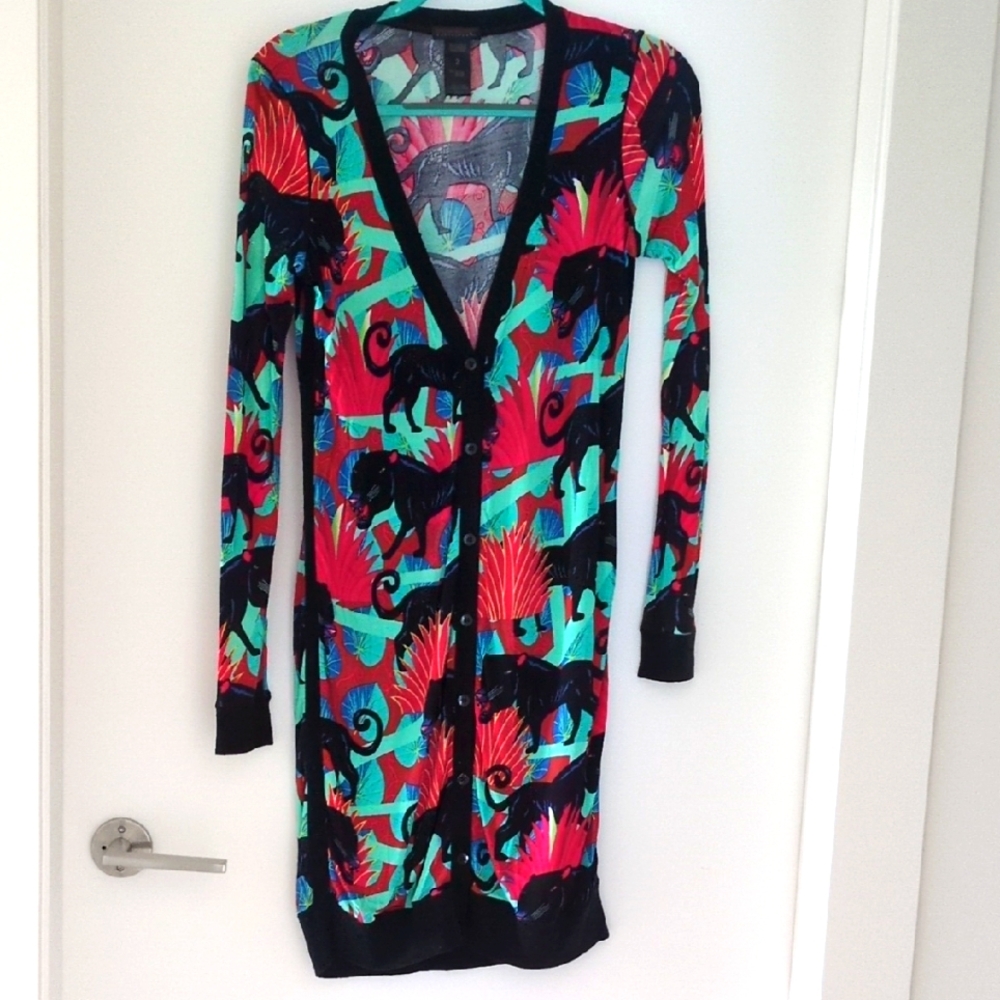 Custo Barcelona Black Panther Cardigan